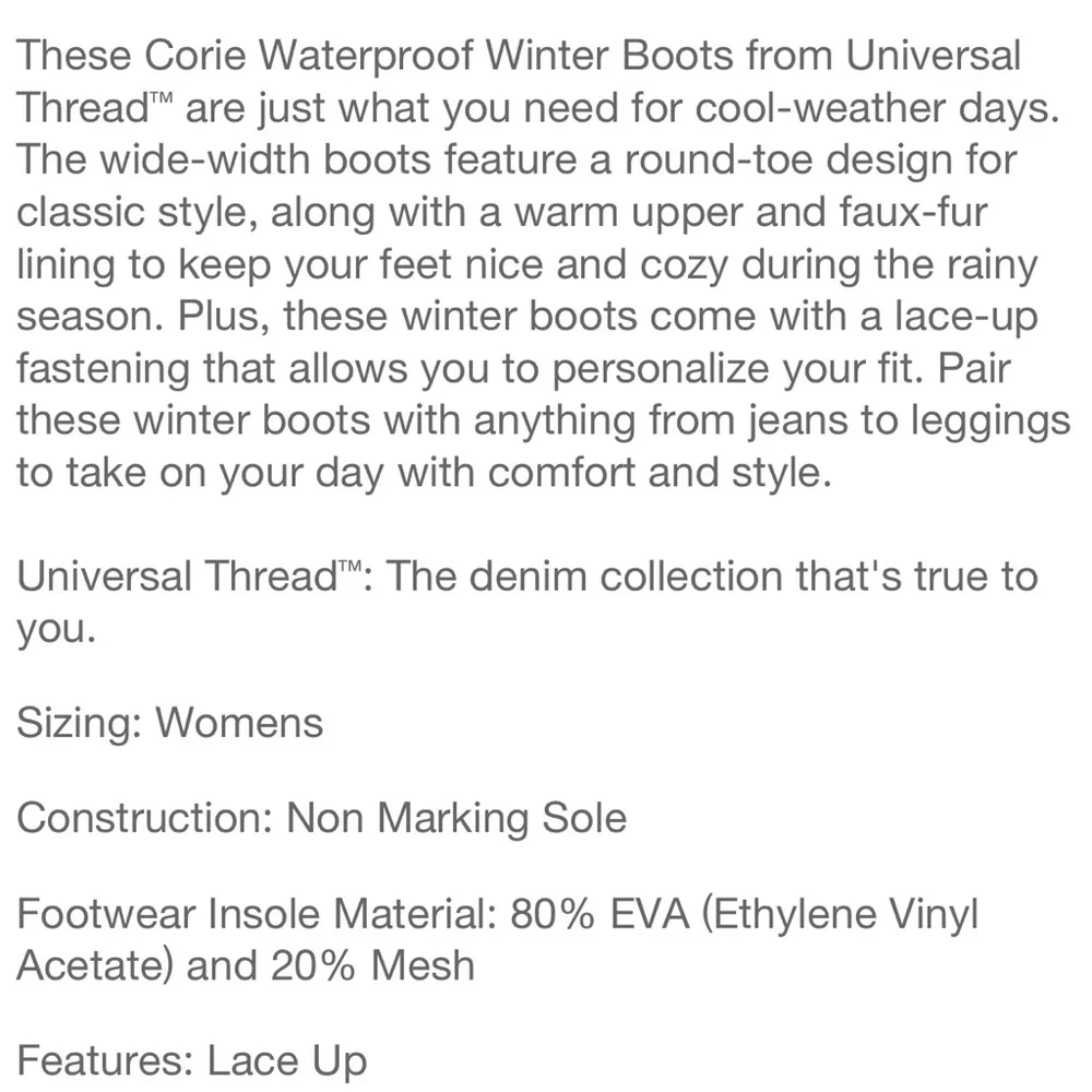 ❄️NWT SUEDE WATERPROOF WINTER BOOTS